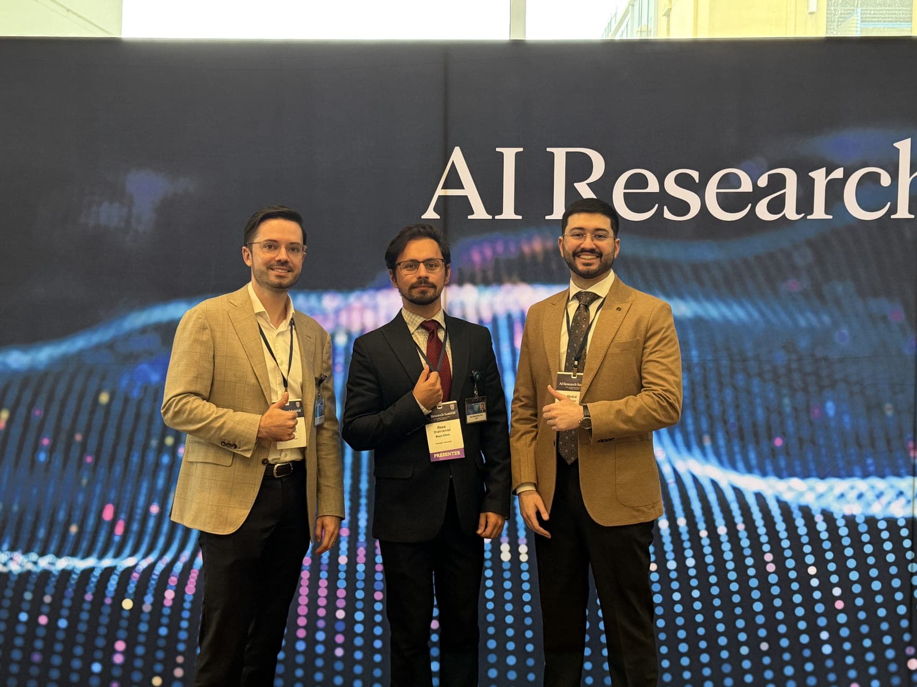 A-STAR team members attending the 2026 AI Research Summit.